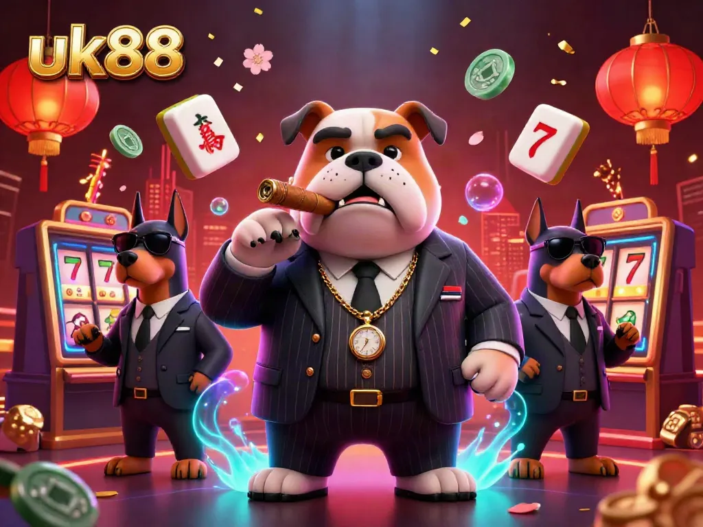 Engage in thrilling online betting with uk88, featuring dynamic 3D casino elements and a vibrant atmosphere.