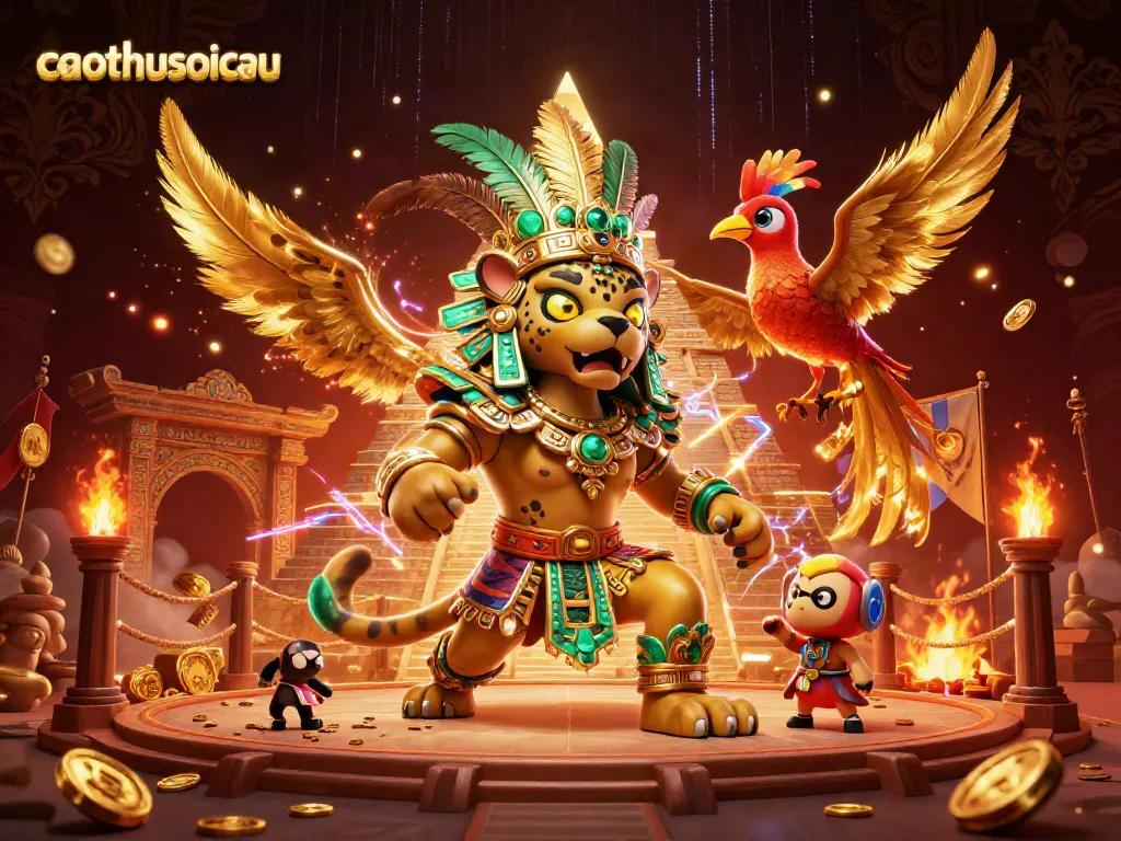 Experience thrilling gameplay at caothusoicau with vivid 3D casino elements and dynamic characters.