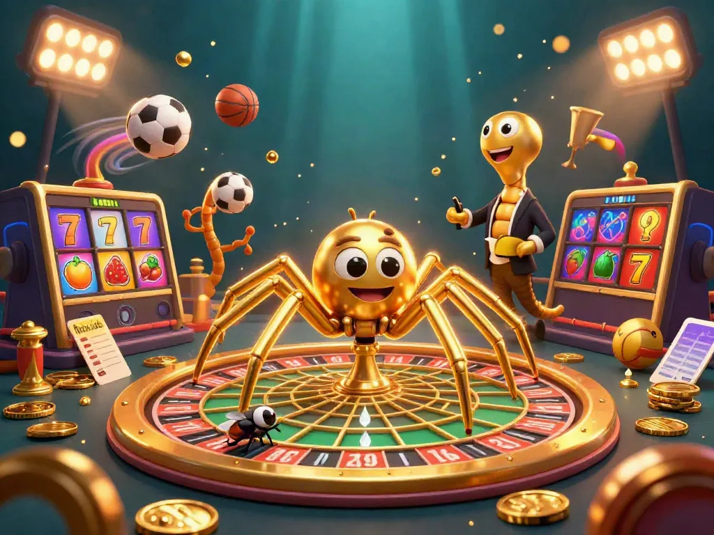 Experience thrilling betting action at hitclub with golden spider and diverse game elements